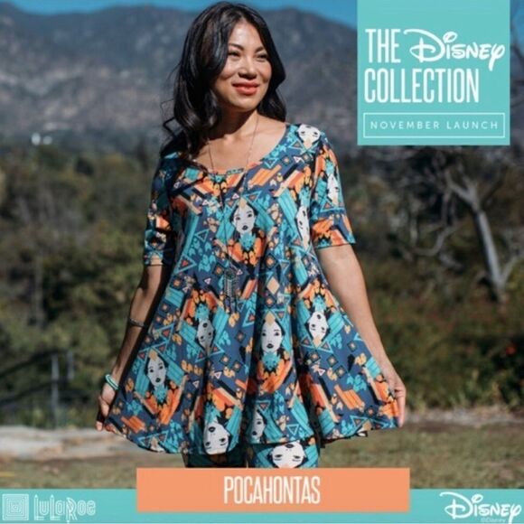 LuLaRoe Womens Small Perfect Tee Disney’s Olaf The Snowman Side Slits Scoop Neck - Picture 14 of 14